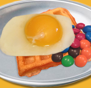 Waffle Egg Treat